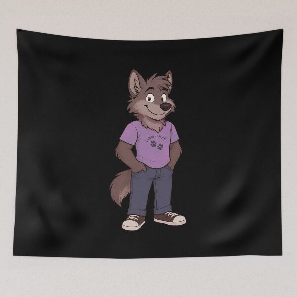 Item preview, Gray Wolf Furry Boy – Casual Anthro Character designed and sold by Kasza-89.
