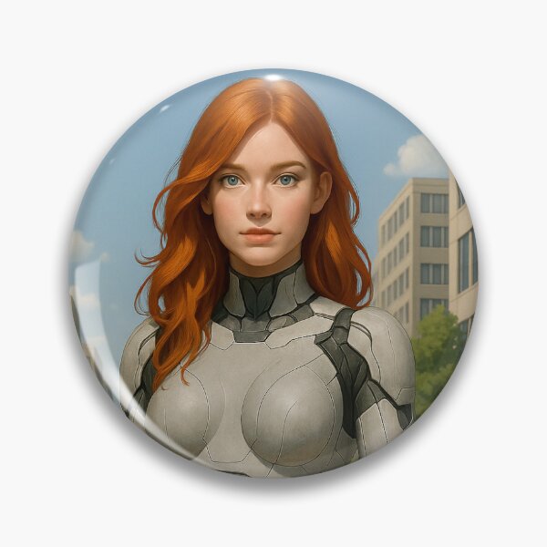Item preview, Red-Haired Android – The Light Company designed and sold by JMediTienda.