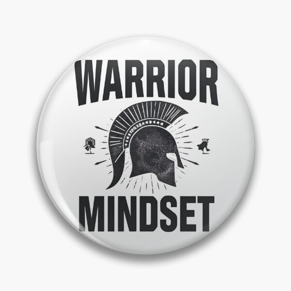 Item preview, Warrior Mindset,The battle is won in the mind first designed and sold by NatureNinja.