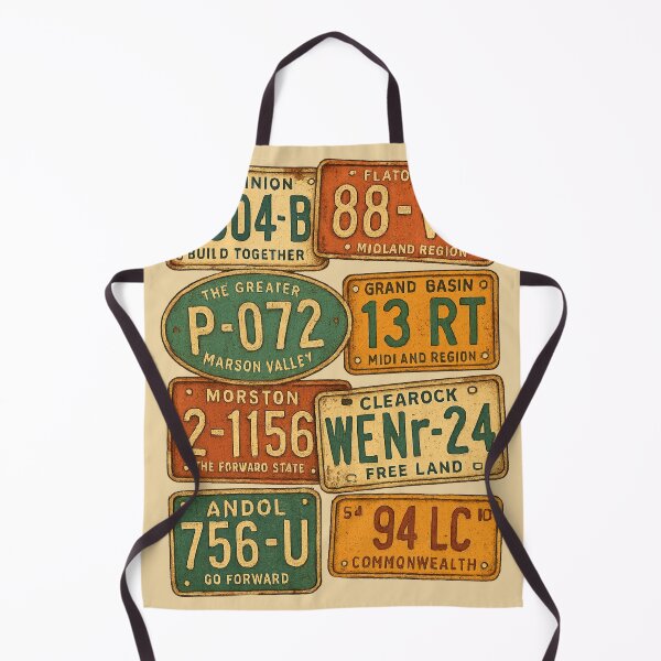 Item preview, Vintage License Plate Collection – Retro Automotive Wall Art designed and sold by TendenciaImpressa.