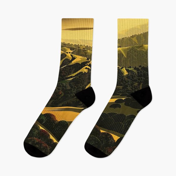 Item preview, Eyvind Earle - Santa Cruz Mountains designed and sold by meldefiart.