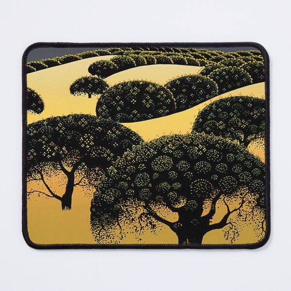 Item preview, Eyvind Earle - Santa Ynez Oaks designed and sold by meldefiart.