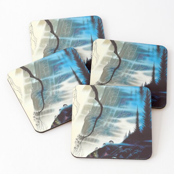 Item preview, Eyvind Earle - Sea Cliffs And Redwoods designed and sold by meldefiart.