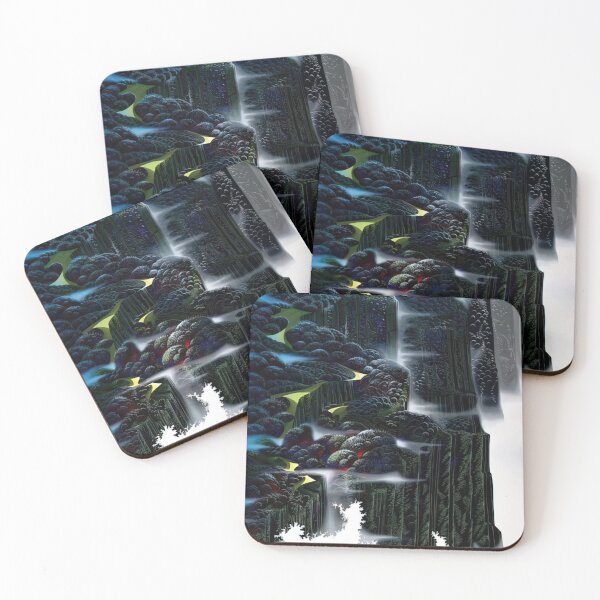 Item preview, Eyvind Earle - Sea Cliffs Rising designed and sold by meldefiart.
