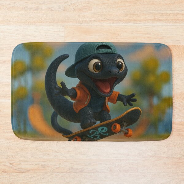 Item preview, Skater Eastern Indigo Snake designed and sold by Sillytoe.