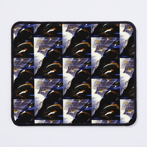 Item preview, Eyvind Earle - Sea Mist And Pastures designed and sold by meldefiart.