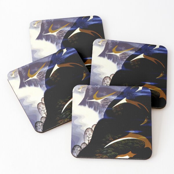 Item preview, Eyvind Earle - Sea Mist And Pastures designed and sold by meldefiart.