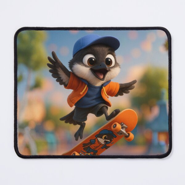 Item preview, Skater Eastern Kingbird designed and sold by Sillytoe.