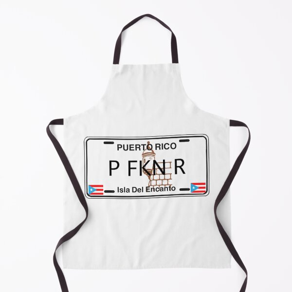 Item preview, “P F K N R | Boricua Pride Puerto Rican License Plate – Orgullo Boricua & Latinidad” designed and sold by RivendellBird.