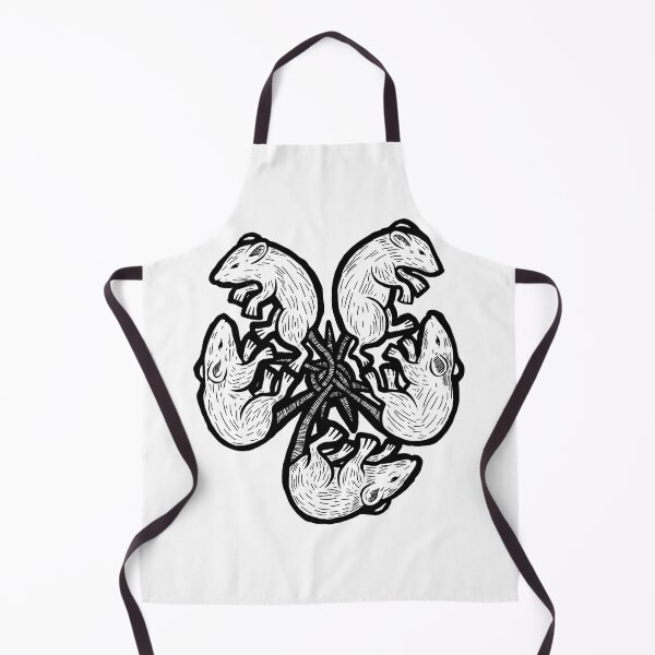 Item preview, RAT KING (B&W) designed and sold by DropkickMolotov.
