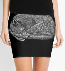 Sleeping Fox Mini Skirt