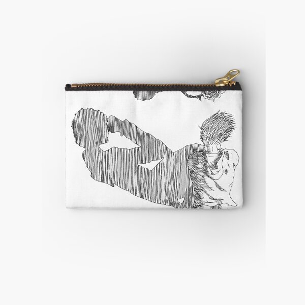 Item preview, The Preacher and the Rose - Symbolic Black and White Drawing (Inkwork) designed and sold by Keltoi-art.