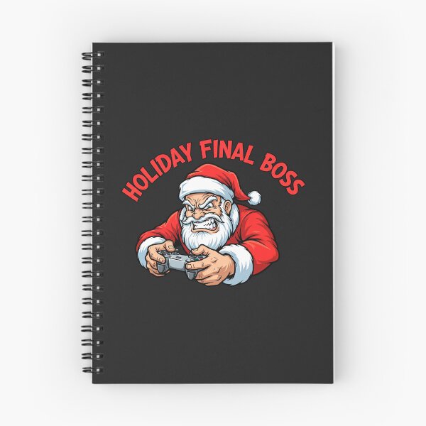 Item preview, Holiday Final Boss – Funny Christmas Gamer Design designed and sold by Ovaloon.