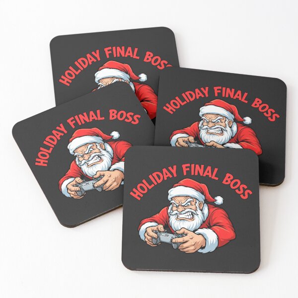 Item preview, Holiday Final Boss – Funny Christmas Gamer Design designed and sold by Ovaloon.