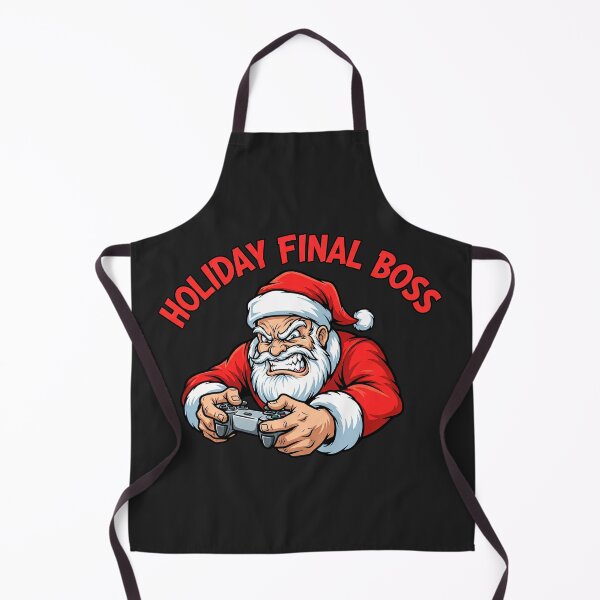 Item preview, Holiday Final Boss – Funny Christmas Gamer Design designed and sold by Ovaloon.