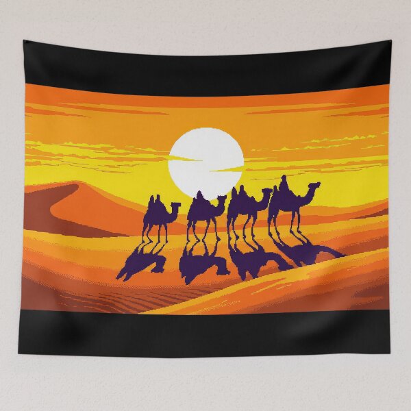 Item preview, Pixel Dune Travelers designed and sold by Saint Arts Studio.