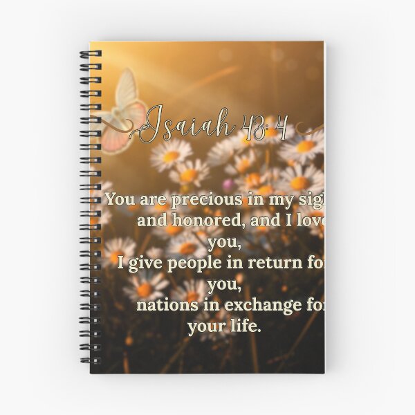 Item preview, Isaiah 43:4 Scripture Art – You Are Precious and Honored designed and sold by Ave Imprints.