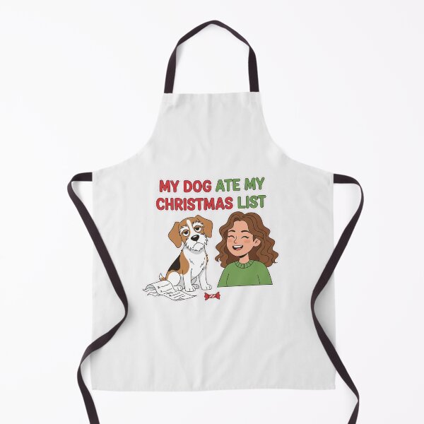 Item preview, Funny Dog Ate Christmas List Xmas Pet Lover Gift designed and sold by Bratak.