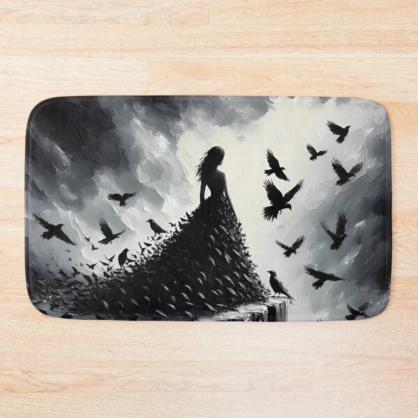 Item preview, Gothic Girl With The Crows designed and sold by Visual Nomad Club.