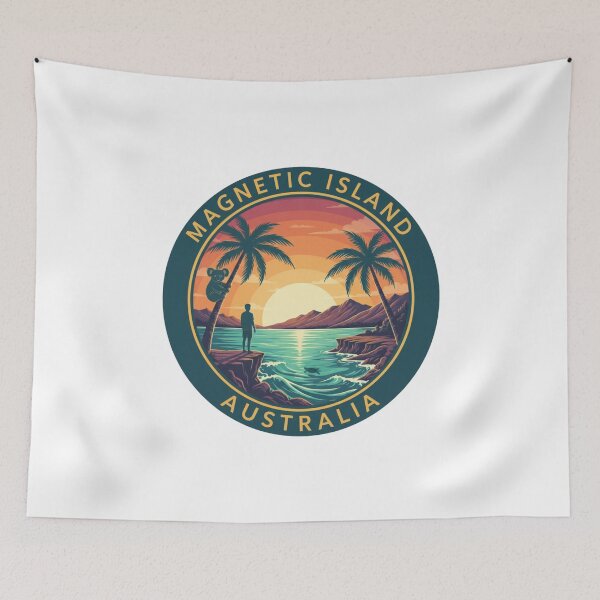 Item preview, Magnetic Island Australia designed and sold by JustCrafted.