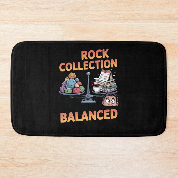 Item preview, rock balancing - stone stacking - stack rocks not emotions - balance over breakdown - introvert nature - quirky meditation - earthy weird - grounded but chaotic - forest therapy designed and sold by JansenGS.