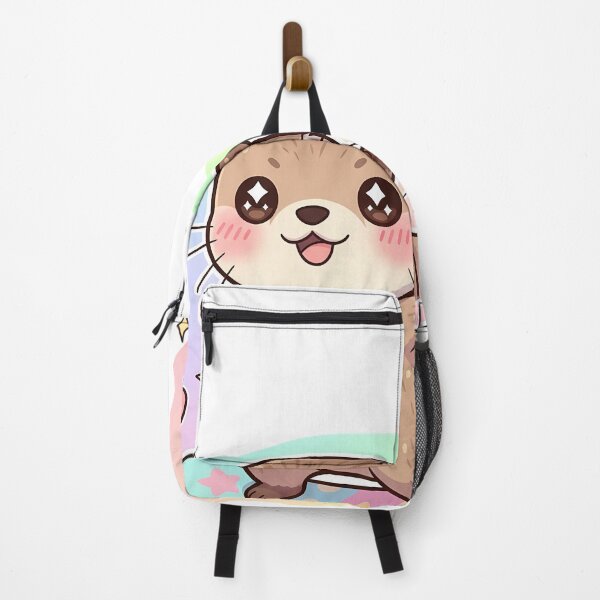 Item preview, Kawaii Otter Riding Skateboard Cute Pastel Animal Sports designed and sold by GiftsForge.