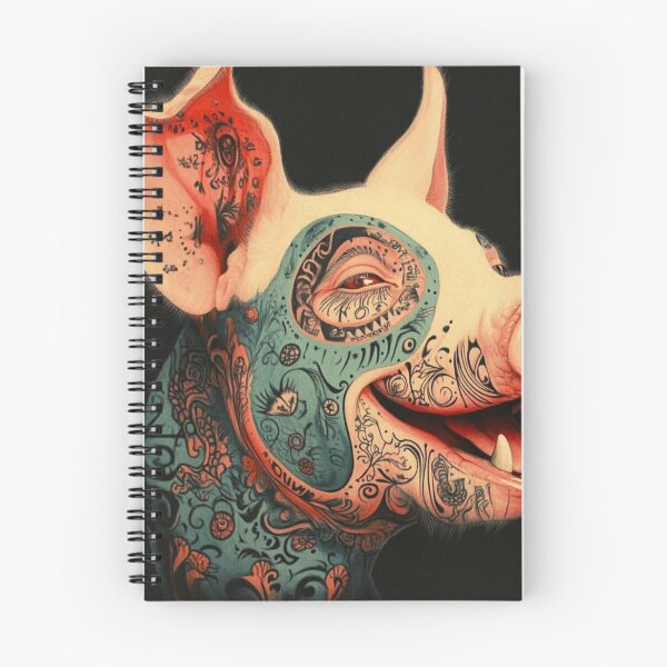 Item preview, Swinefluencer Supreme: Oinkoncé’s Tattooed Taco Tuesday Meltdown designed and sold by Print Fiction.