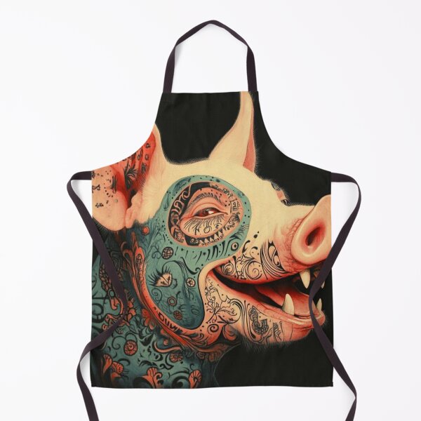 Item preview, Swinefluencer Supreme: Oinkoncé’s Tattooed Taco Tuesday Meltdown designed and sold by Print Fiction.