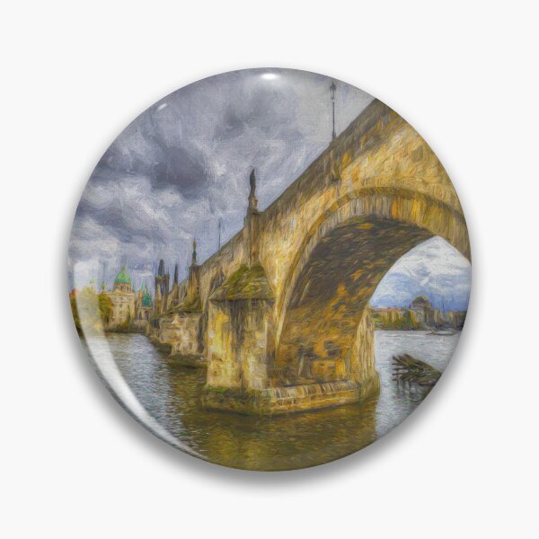 Item preview, Charles Bridge Prague Architecture Art designed and sold by Londonimages.