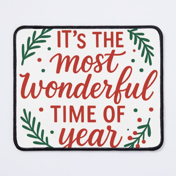 Item preview, It’s the Most Wonderful Time of the Year – Christmas Typography Design designed and sold by Practical Works.