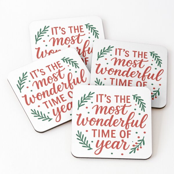 Item preview, It’s the Most Wonderful Time of the Year – Christmas Typography Design designed and sold by Practical Works.