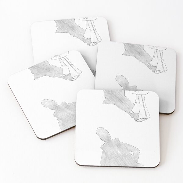 Item preview, Lost Love - Minimalist Black and White Cast Shadows designed and sold by Keltoi-art.