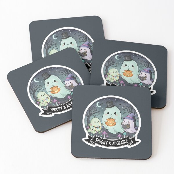 Item preview, Spooky and Adorable Ghost Trio designed and sold by Ekracreatives.