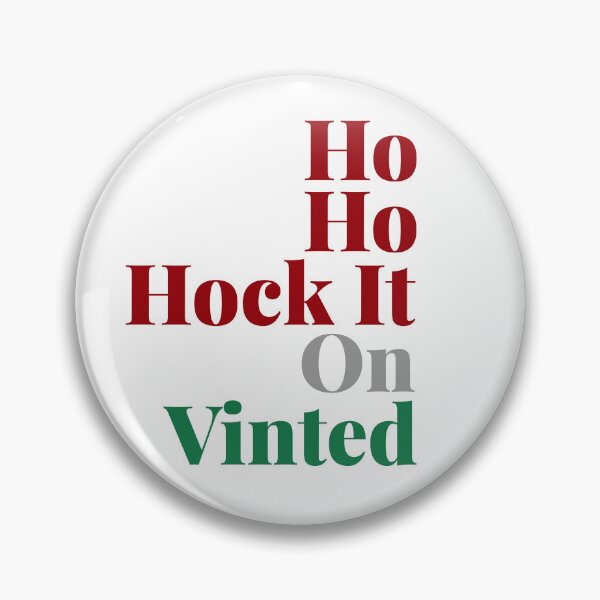 Item preview, Ho Ho Hock It On Vinted – Funny Christmas Quote – Artshole Typography designed and sold by Artshole.