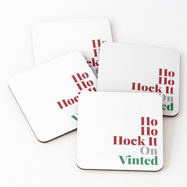 Item preview, Ho Ho Hock It On Vinted – Funny Christmas Quote – Artshole Typography designed and sold by Artshole.