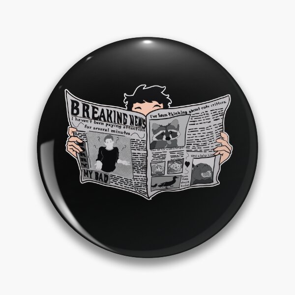 Item preview, Breaking News: I haven't been paying attention shirt designed and sold by Anxiety-Art.