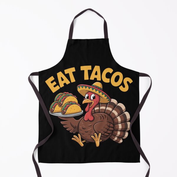 Item preview, Funny Thanksgiving Turkey Eat Tacos Mexican Thanksgiving designed and sold by Dabbing Turtle Designs.