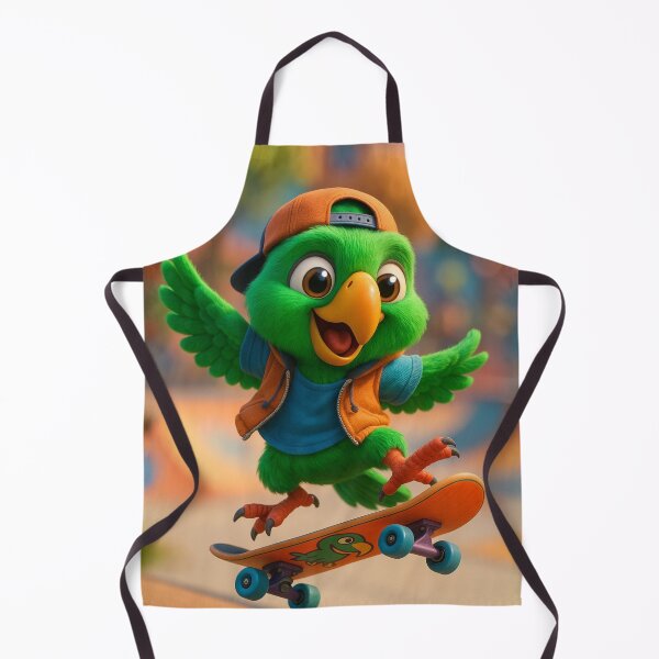 Item preview, Skater Eclectus Parrot designed and sold by Sillytoe.