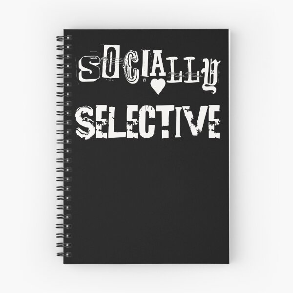 Item preview, Socially Selective – Funny Sarcastic Introvert Humor designed and sold by Coastal-Designs.