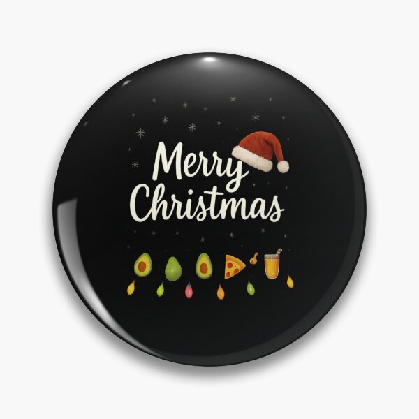 Item preview, Merry Christmas with Guava, Avocado & Pizza Holiday Lights designed and sold by annenambiro.