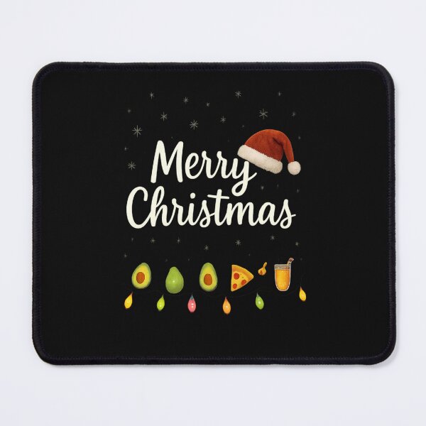 Item preview, Merry Christmas with Guava, Avocado & Pizza Holiday Lights designed and sold by annenambiro.