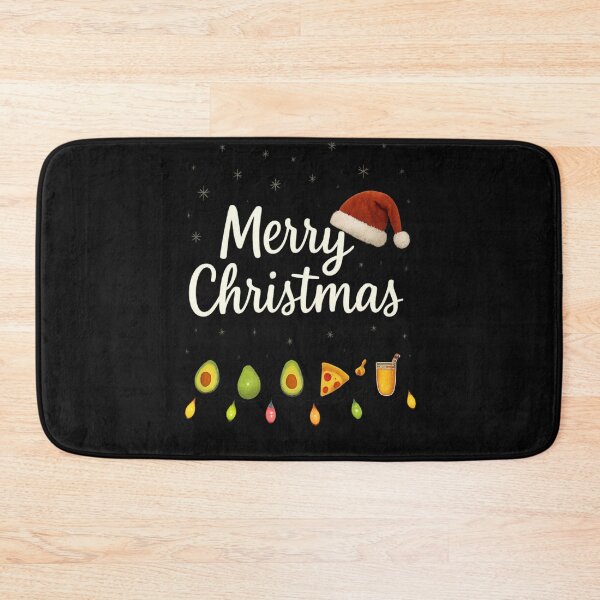 Item preview, Merry Christmas with Guava, Avocado & Pizza Holiday Lights designed and sold by annenambiro.