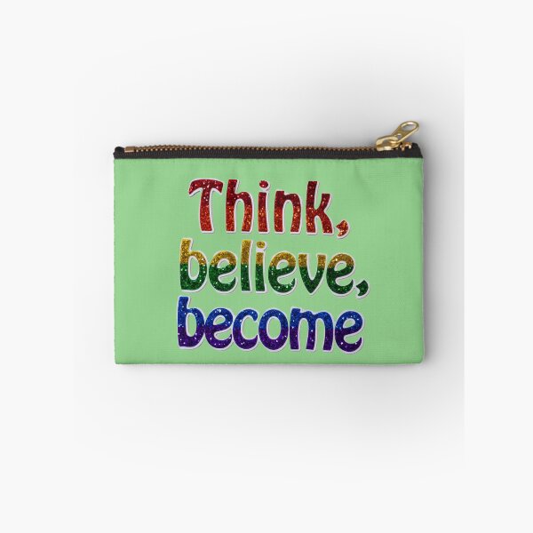 Item preview, Think, belive, become designed and sold by Kat's Design Hub.