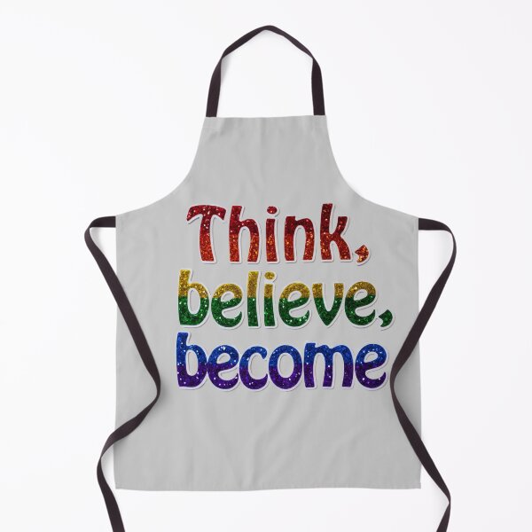 Item preview, Think, belive, become designed and sold by Kat's Design Hub.