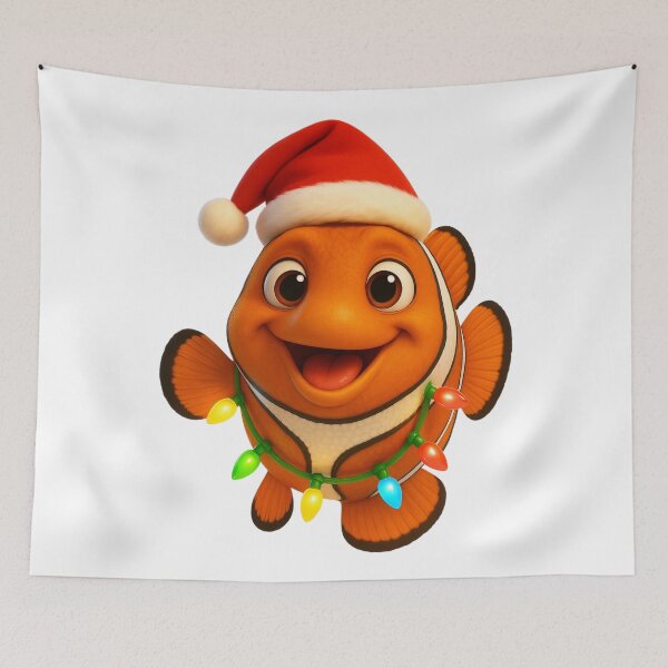 Item preview, Christmas Clownfish designed and sold by Sillytoe.