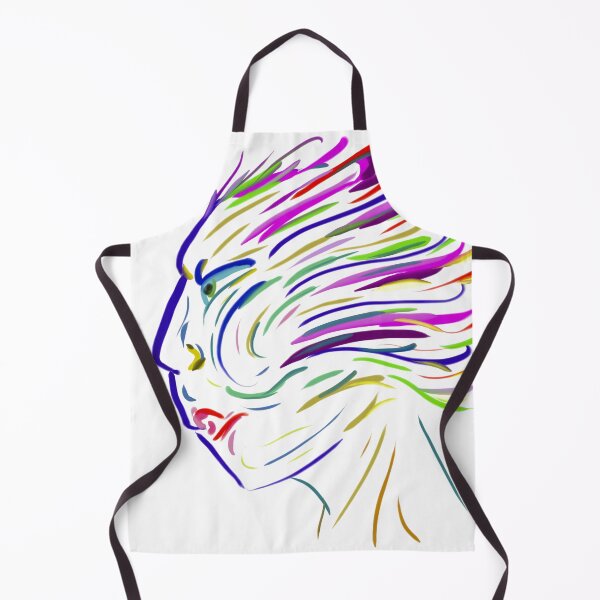 Item preview, Energetic Multicolored Portrait | Color Explosion Human Face Digital Painting designed and sold by Keltoi-art.