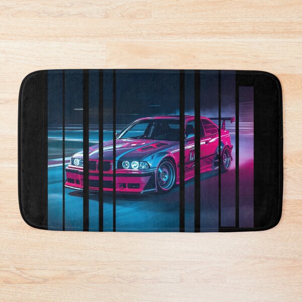 Item preview, B.W36 Power of the 3 series coupe with wide body kit, street racing vibe, high contrast neon colors 9 designed and sold by Neon G.