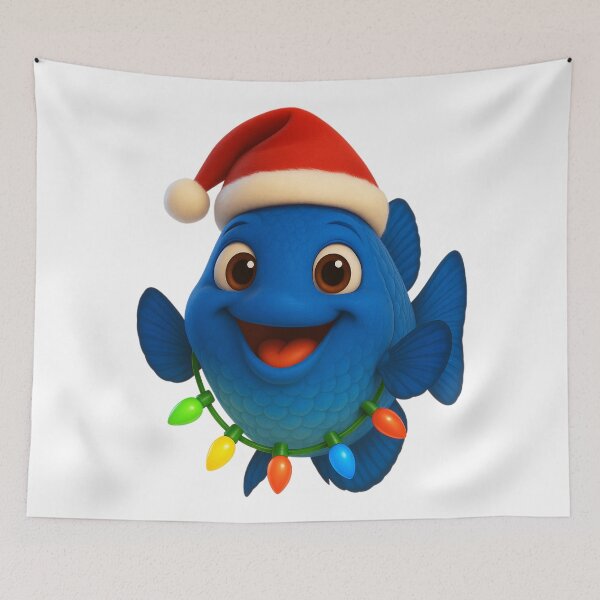 Item preview, Christmas Damselfish designed and sold by Sillytoe.