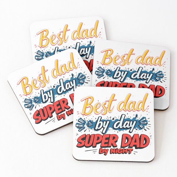 Item preview, Best Dad By Day Super Dad By Night Gift designed and sold by SholoStudio.