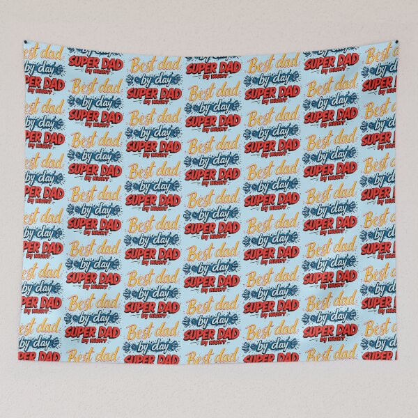 Item preview, Best Dad By Day Super Dad By Night Gift designed and sold by SholoStudio.